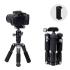 Jmary KT25+H30 For Selfie Live Streaming Lightweight Portable Desktop Mini Tripod - Black